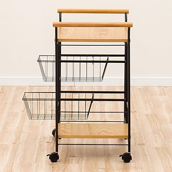 Amazon.co.jp: ニトリ(NITORI) ワゴン トリエステ 7169 LBR 8890237