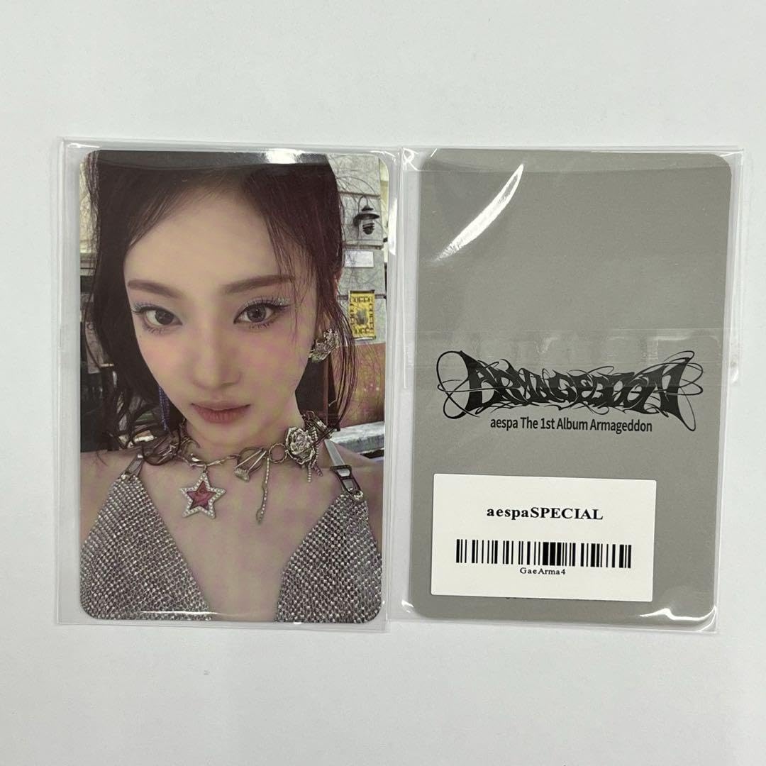 Amazon.co.jp: aespa Armageddon sm&store エスパ トレカ ニンニン