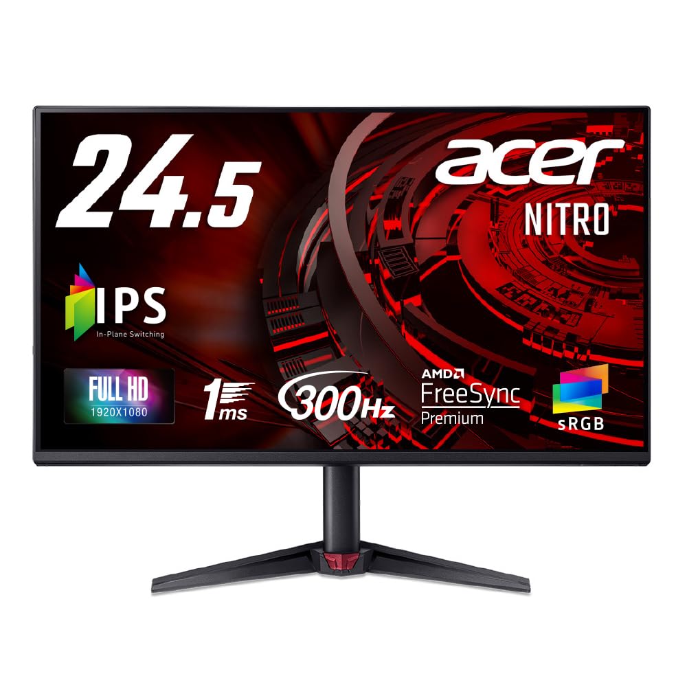Amazon.co.jp: Acer Nitro ゲーミングモニター 24.5インチ フルHD IPS