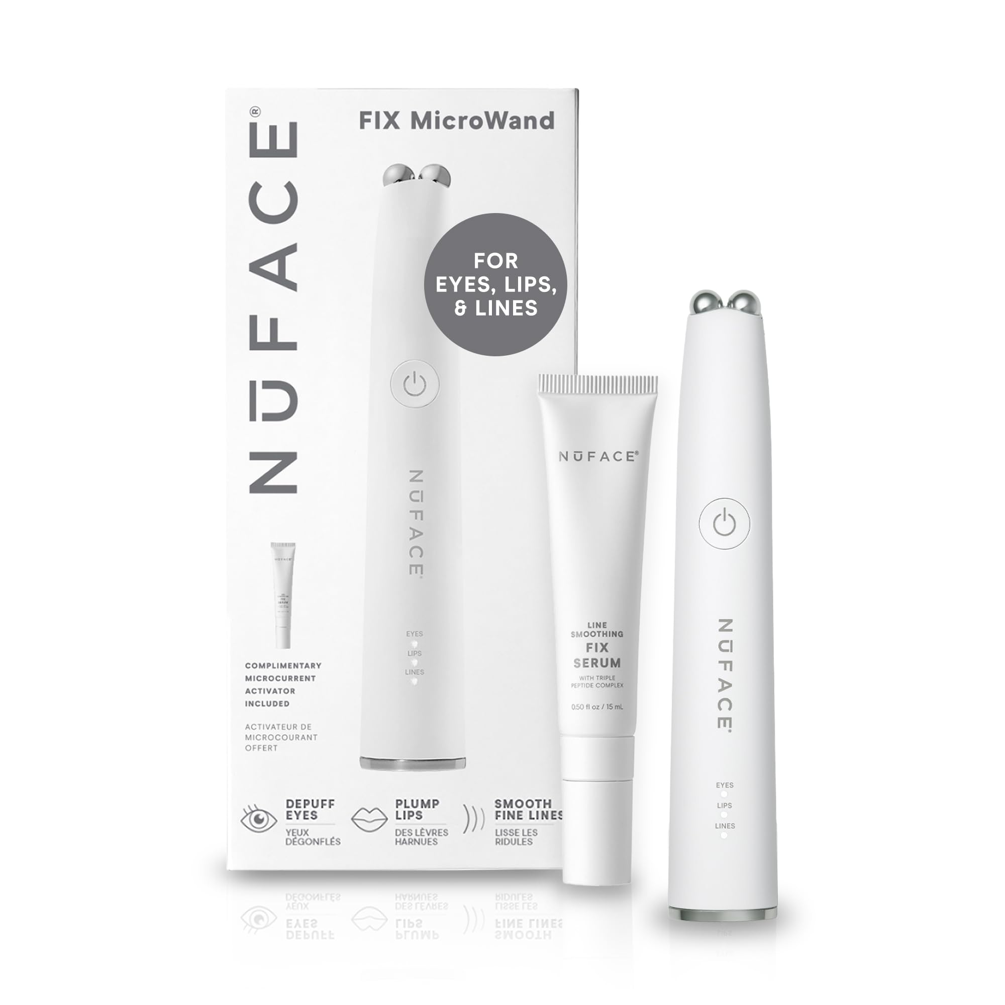 Amazon.com: NuFACE FIX MicroWand Microcurrent Facial Device, FDA