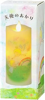 Amazon.co.jp: カメヤマ 天使のあかり(虹空) LEDキャンドル コンパクト
