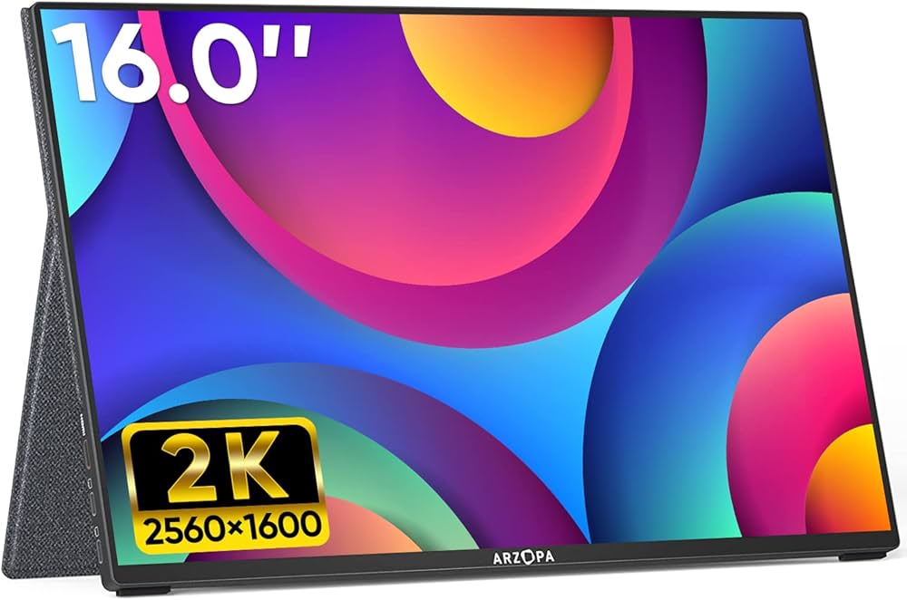 Amazon.co.jp: モバイルモニター ARZOPA 16インチ モバイル