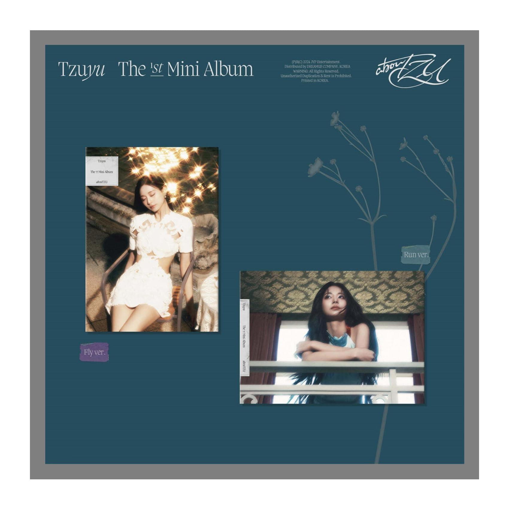 Amazon.com: Twice Tzuyu abouTZU 1st Mini Album with Tracking Tsuyu