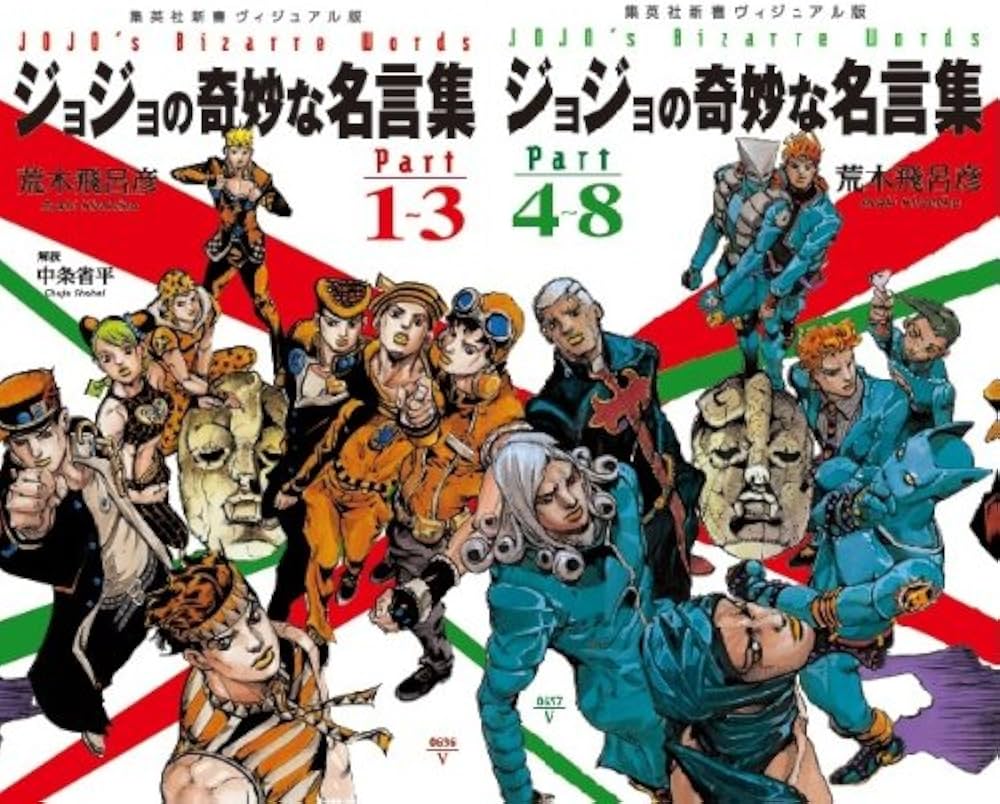 ジョジョの奇妙な名言集 part4～8 (ジョジョの奇妙な名言集 JoJo's