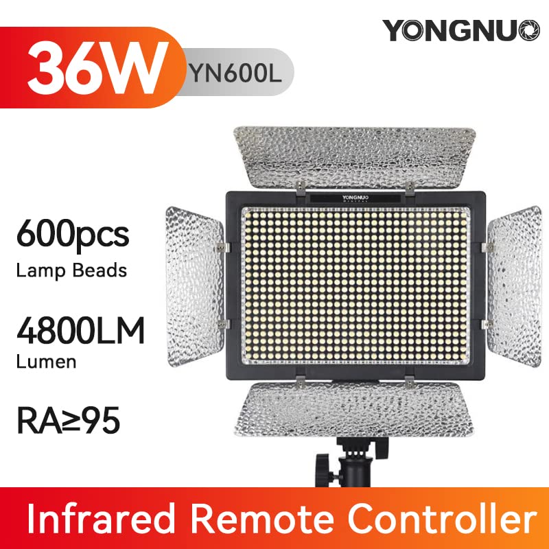 Amazon.com : YONGNUO YN600L LED Video Light, with Adjustable Color