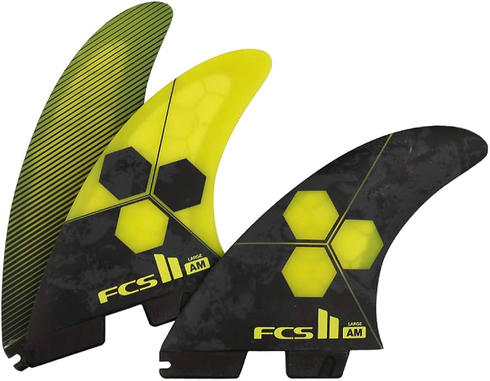 Amazon | FCS2 FIN エフシーエス2フィン AM - PC LARGE (YELLOW