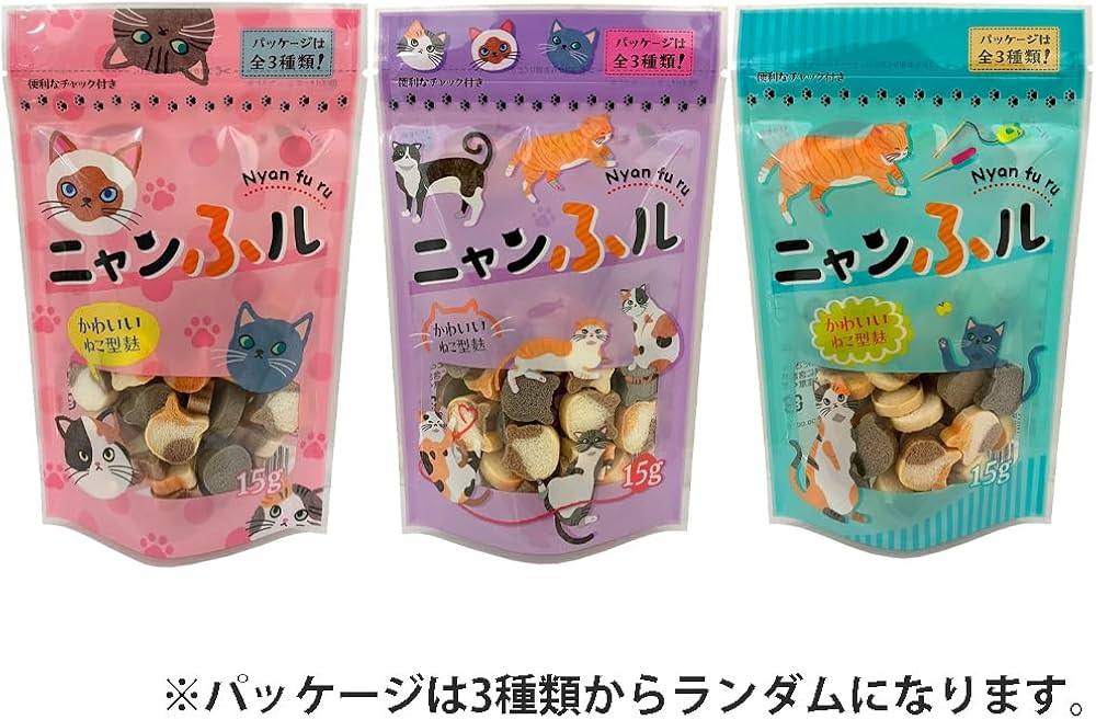Amazon.co.jp: 常陸屋本舗 ニャンふル 15g×5個 : 食品・飲料・お酒