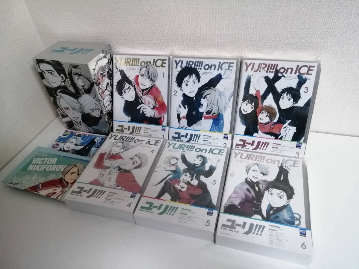 Amazon.co.jp: ユーリ!!! on ICE 初回限定版 DVD 全6巻セット 全巻購入
