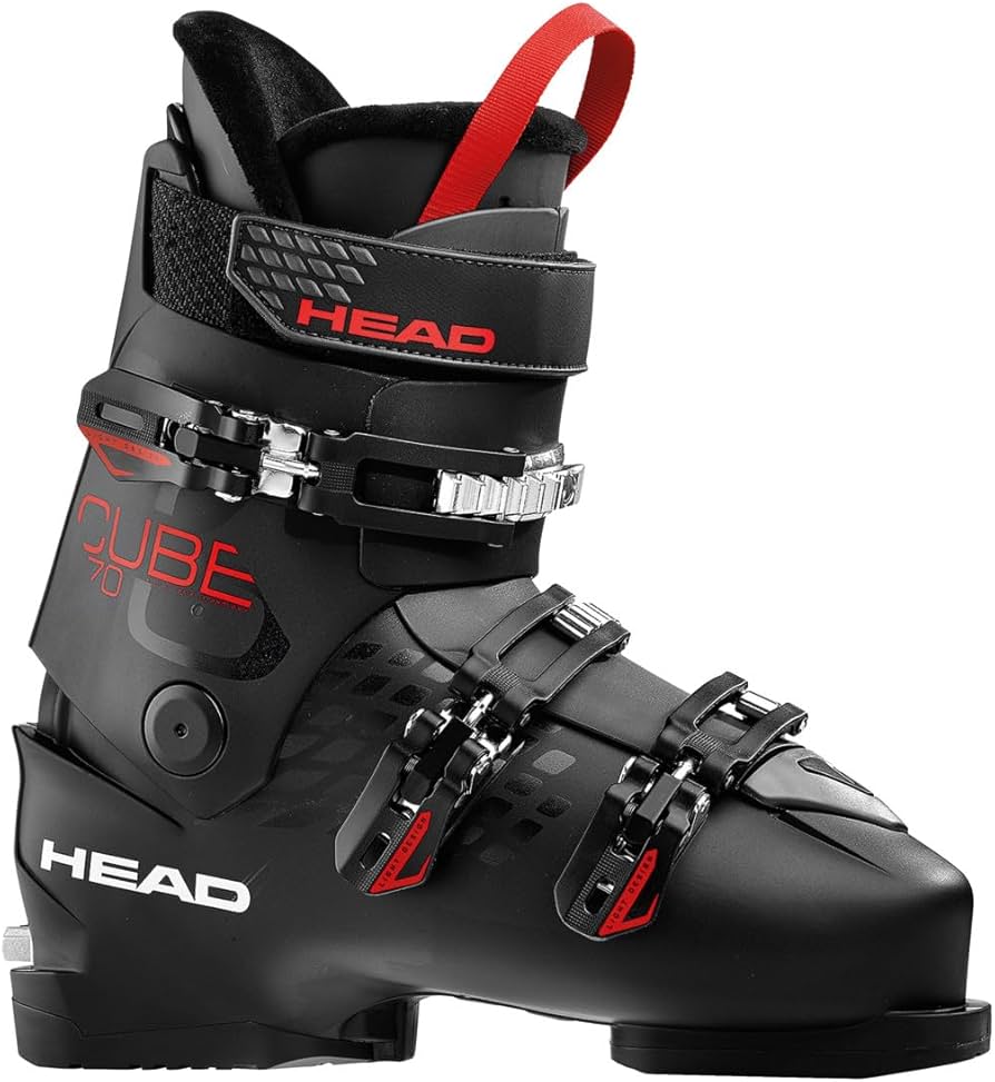 HEAD Men's CUBE3 70 Ski Boots, Black/Anthracite, 28 (EU 43.5