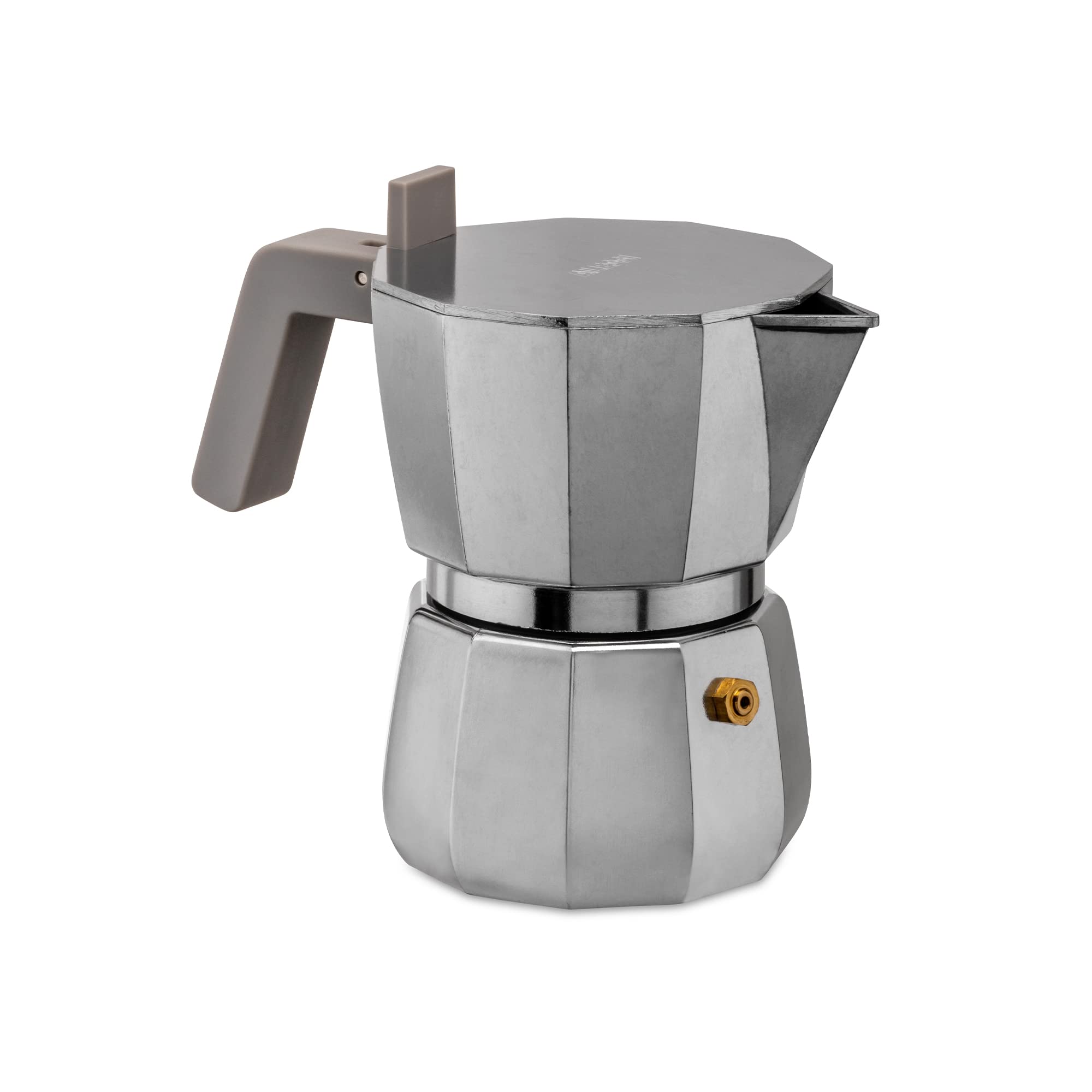 Amazon | Moka エスプレッソコーヒーメーカー 3カップ グレー | ALESSI
