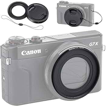 Amazon | JJC フィルター アダプター + レンズキャップ キット Canon