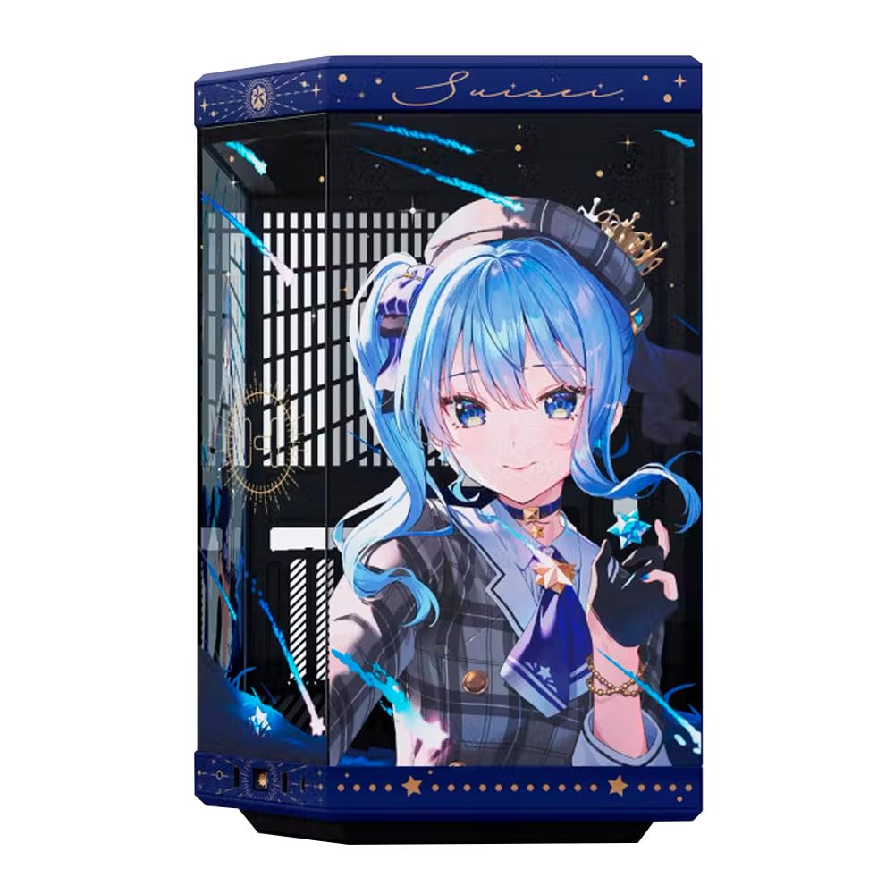 Amazon.co.jp: hololive所属VTuber「星街すいせい」コラボ PCケース