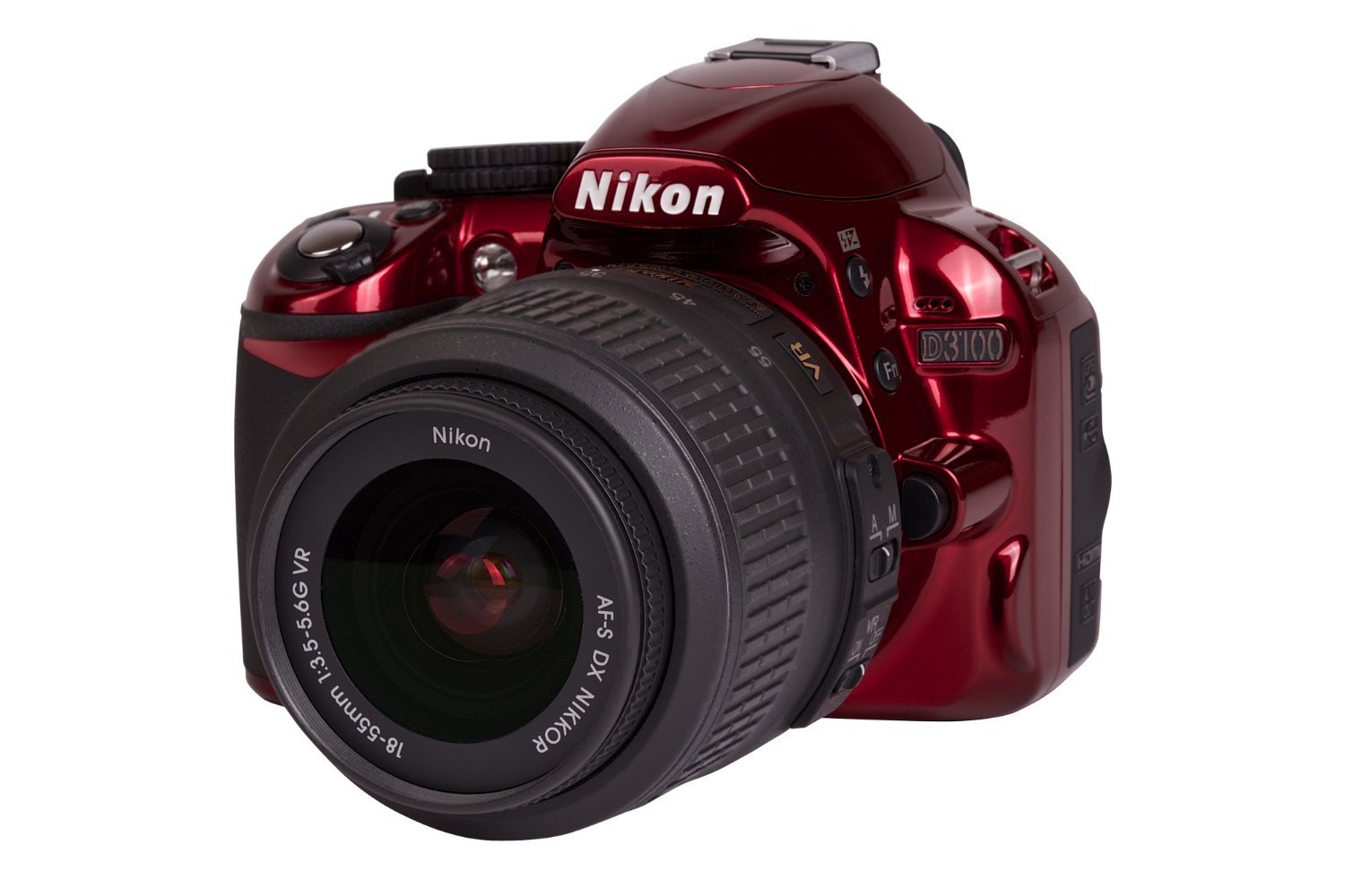 Amazon.com : Nikon D3100 Digital SLR Camera with 18-55mm f/3.5-5.6