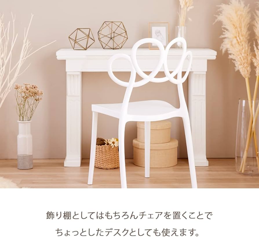 Amazon｜マントルピース ホワイト 韓国風 アンティーク風 シャビー