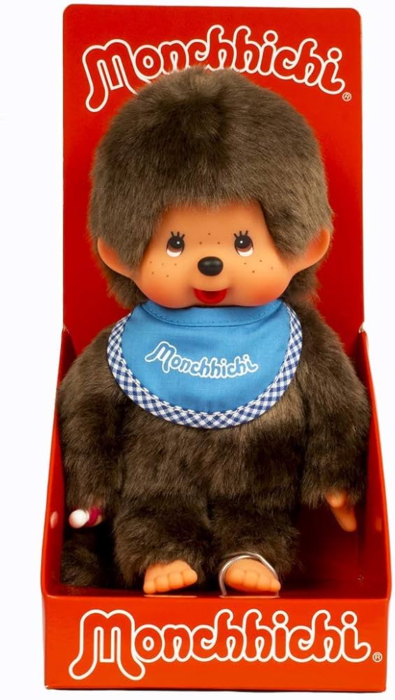 Amazon.co.jp: Monchhichi 20cm Classic Boy (Blue) : おもちゃ