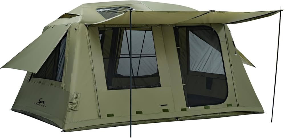 Amazon.co.jp: TOMOUNT エアーテント 12㎡ インフレータブルテント