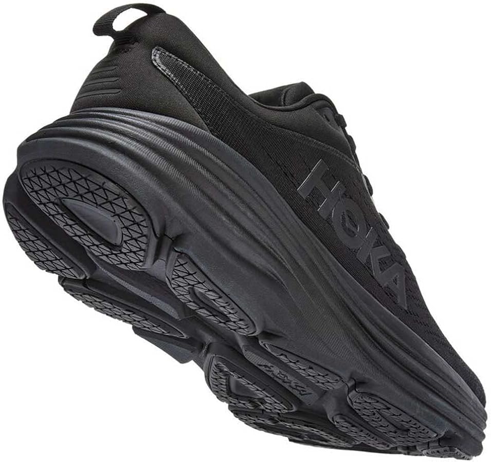 Amazon.com | HOKA ONE ONE Bondi 8 Mens Shoes Size 8, Color: Black