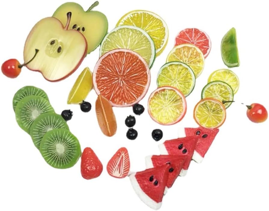 Amazon | MuQianGan 食品 サンプル フェイク フルーツ 食品模型 レモン