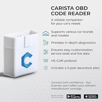 Amazon.co.jp: CARISTA OBD2 アダプタ Bluetooth コーディング 診断機
