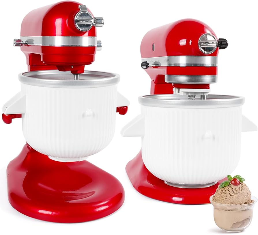 Amazon.com: Gdrtwwh Ice Cream Attachment for Kitchenaid Stand