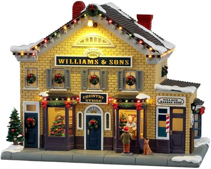 Amazon.com: Lemax Village Collection Williams & Sons Country Store