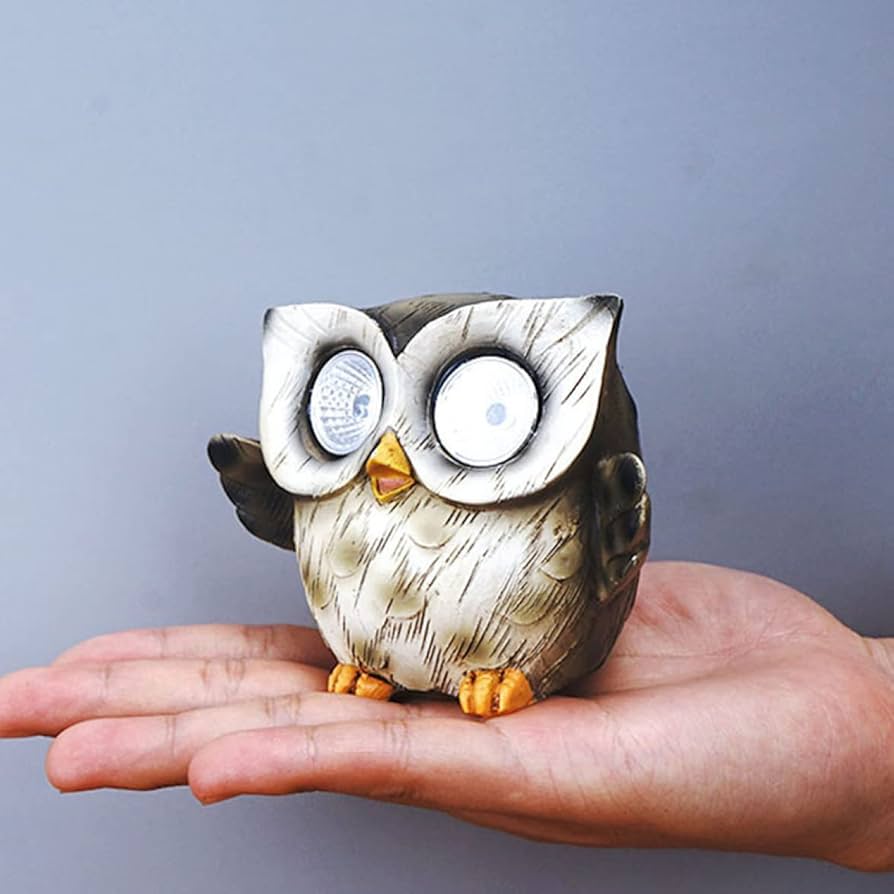 Amazon.co.jp: ガーデンオブジェ 梟 懐かしい 吊り下げ像 生き生き