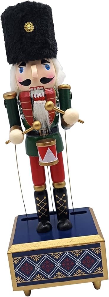 Amazon.co.jp: Pocoiau くるみ割り人形 兵士 木製くるみ割り人形