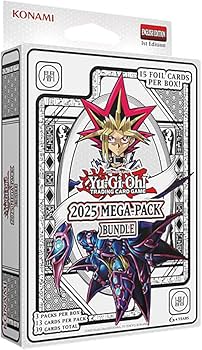 Amazon.com: Yu-Gi-Oh! CCG 2025 Mega Pack Bundle Tuck Box Case (12
