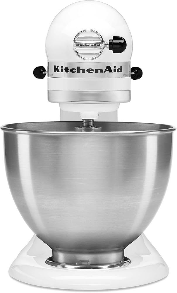 KitchenAid Classic Series 4.5-Quart Tilt-Head Stand Mixer, White