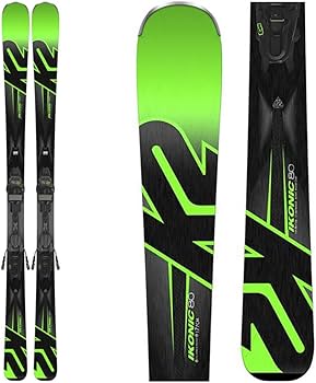 Amazon | k2 Ikonic 80 Skis with m3 12 TCXライトバインディング | K2
