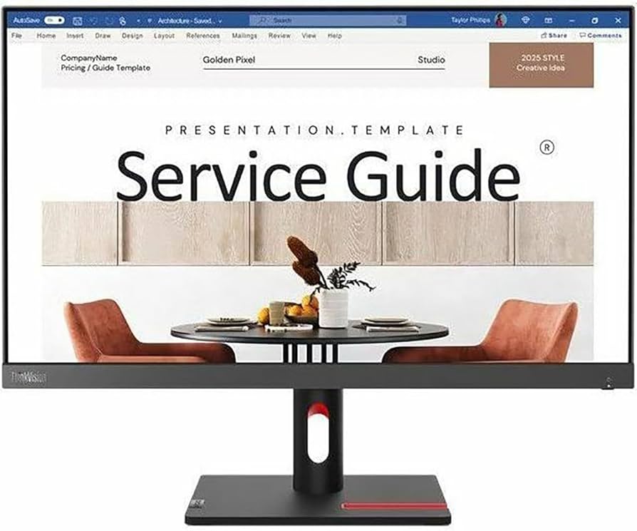 Amazon.com: Lenovo ThinkVision S24i-30 24