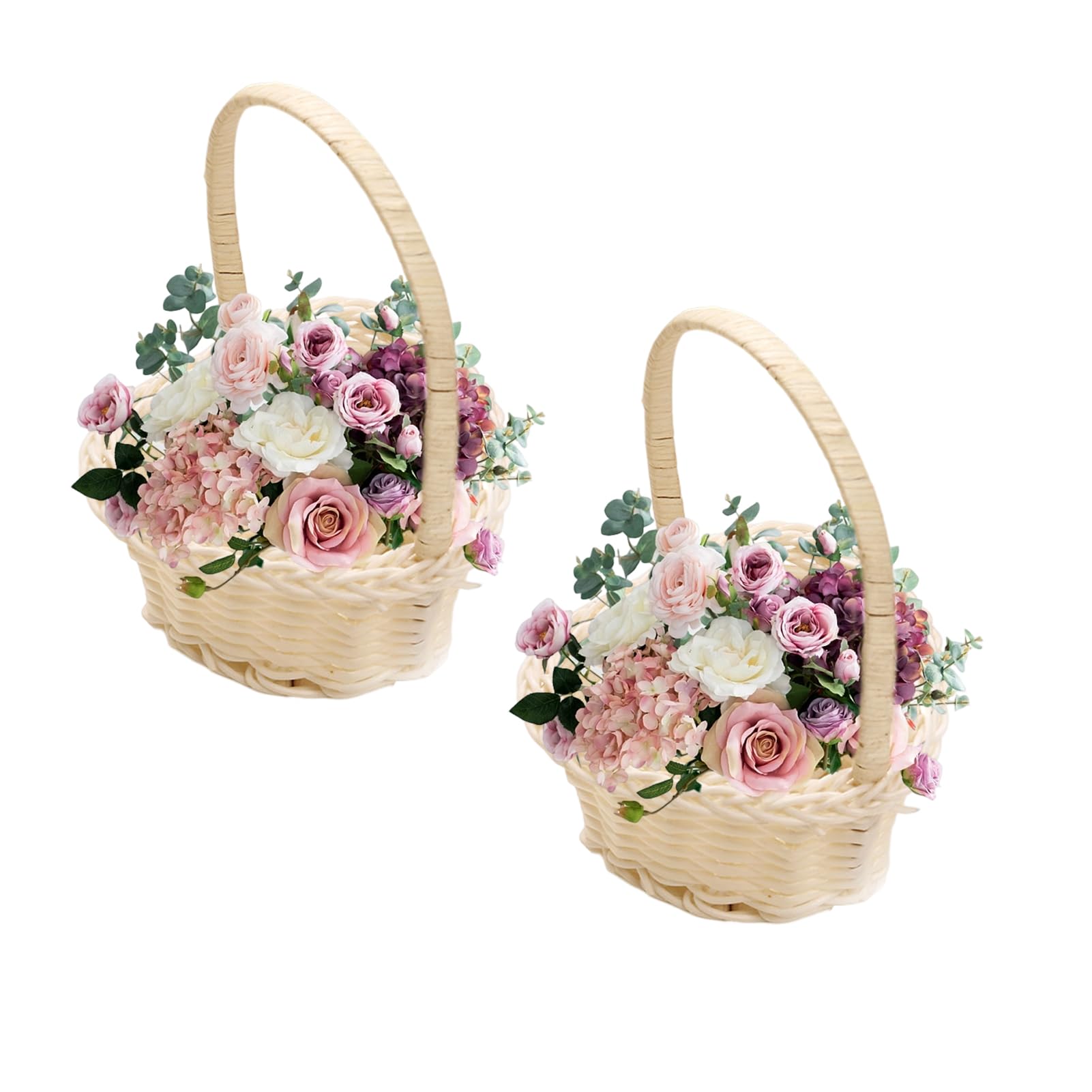 Amazon.co.jp: ハート型 花かご フラワーバスケット ウェディング