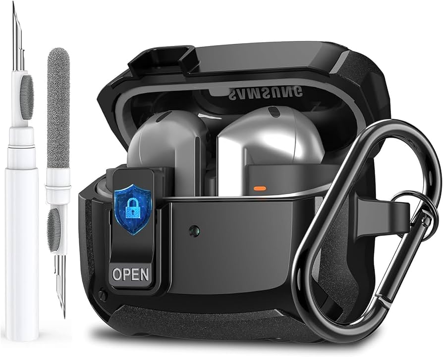 Amazon.com: Galaxy Buds 3 Pro/3/3 FE Case Cover with Secure Lock