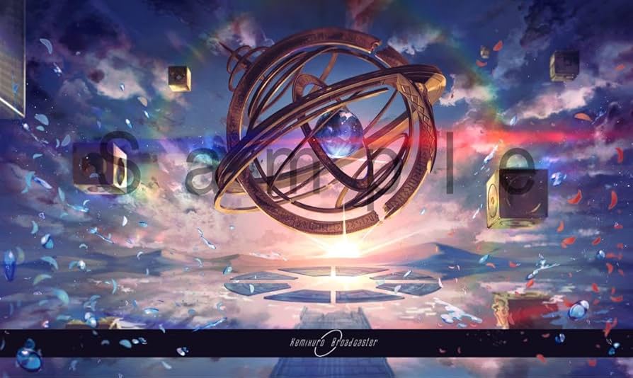 Amazon.co.jp: TCG けみくろ 放送局 プレイマット デュエマ サプライ