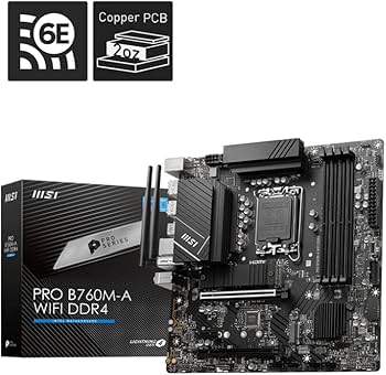 Amazon.com: MSI PRO B760M-A WiFi DDR4 ProSeries Motherboard