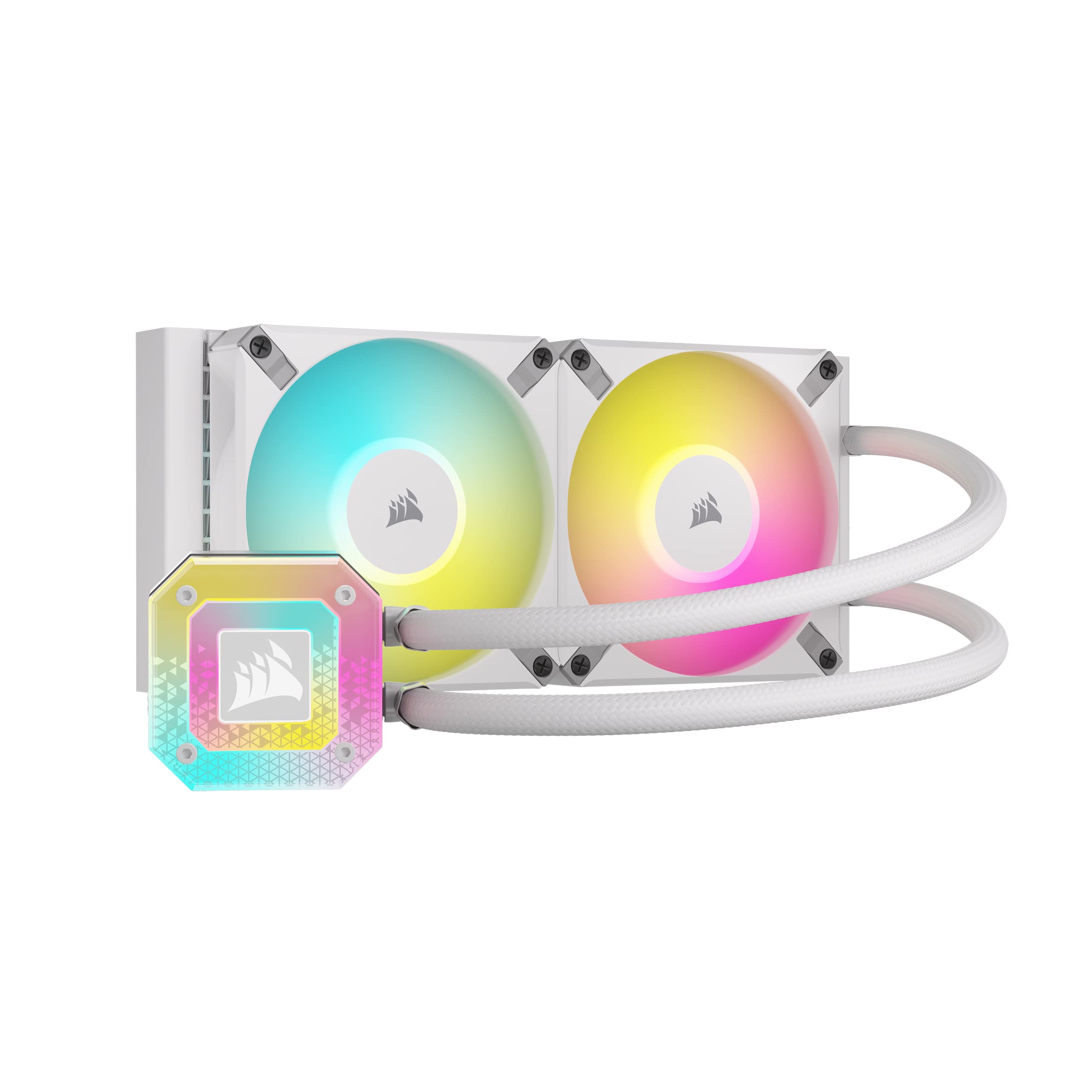 Amazon | CORSAIR H100i Elite Capellix XT WHT 水冷式CPU クーラー CW