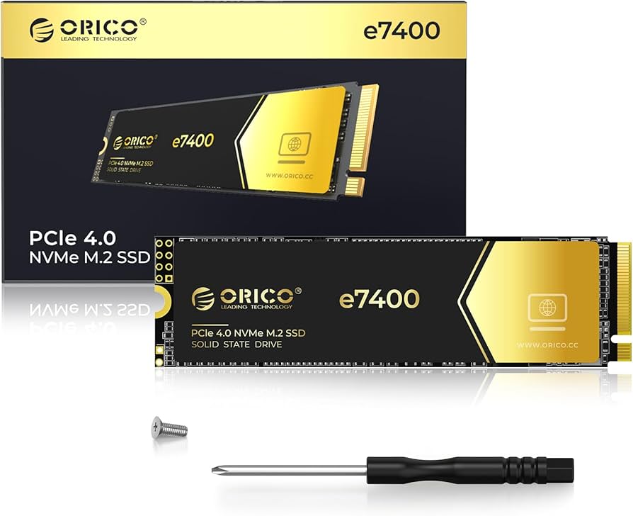 Amazon.com: ORICO 2TB NVMe SSD PCIe 4.0- Up to 7400MB/s, M.2 2280