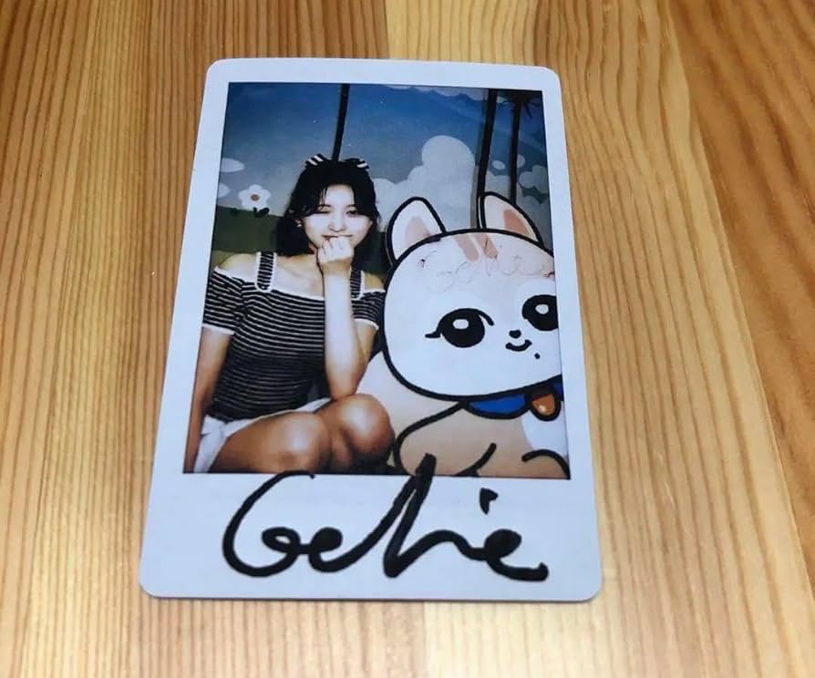 I've ive イソ チェキ サイン入りトレカ Leeseo 特典 I've ive イソ