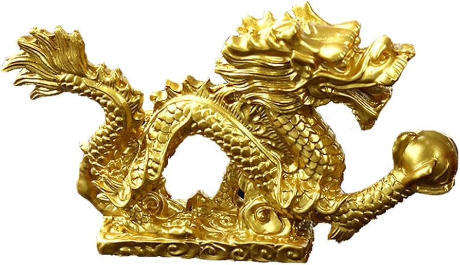 一点物・開運招福】職人技が光る！竹細工『無限龍』 風水インテリア