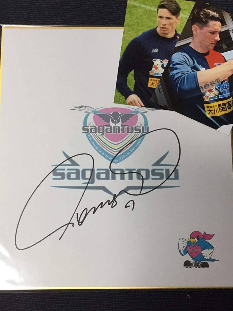 Amazon.co.jp: サガン鳥栖 フェルナンドトーレス 直筆サインチーム