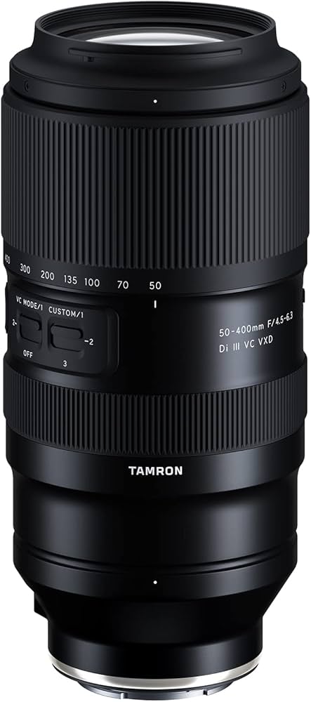 Amazon.co.jp: Tamron 50-400mm F/4.5-6.3 Di IIIVXDレンズ Nikon Z用