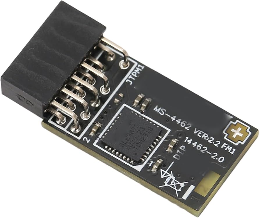 Amazon.com: TPM 2.0 Module, TPM SPI Module 12Pin Encryption