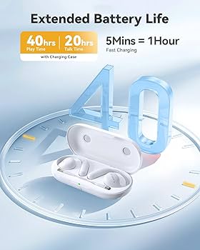 Amazon.com: EMEET Airflow Open Ear Headphones with Mic, Bluetooth
