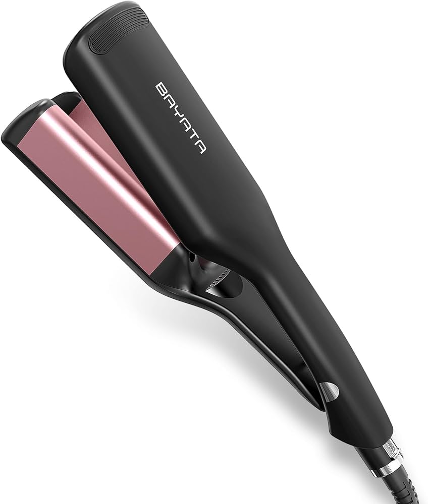 Amazon | BAYATA コテ 32mm ヘアアイロン ウェーブアイロン ワッフル