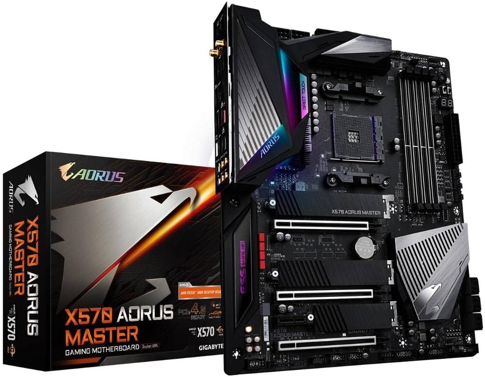 Amazon.co.jp: GIGABYTE X570 AORUS MASTER ATX マザーボード [AMD