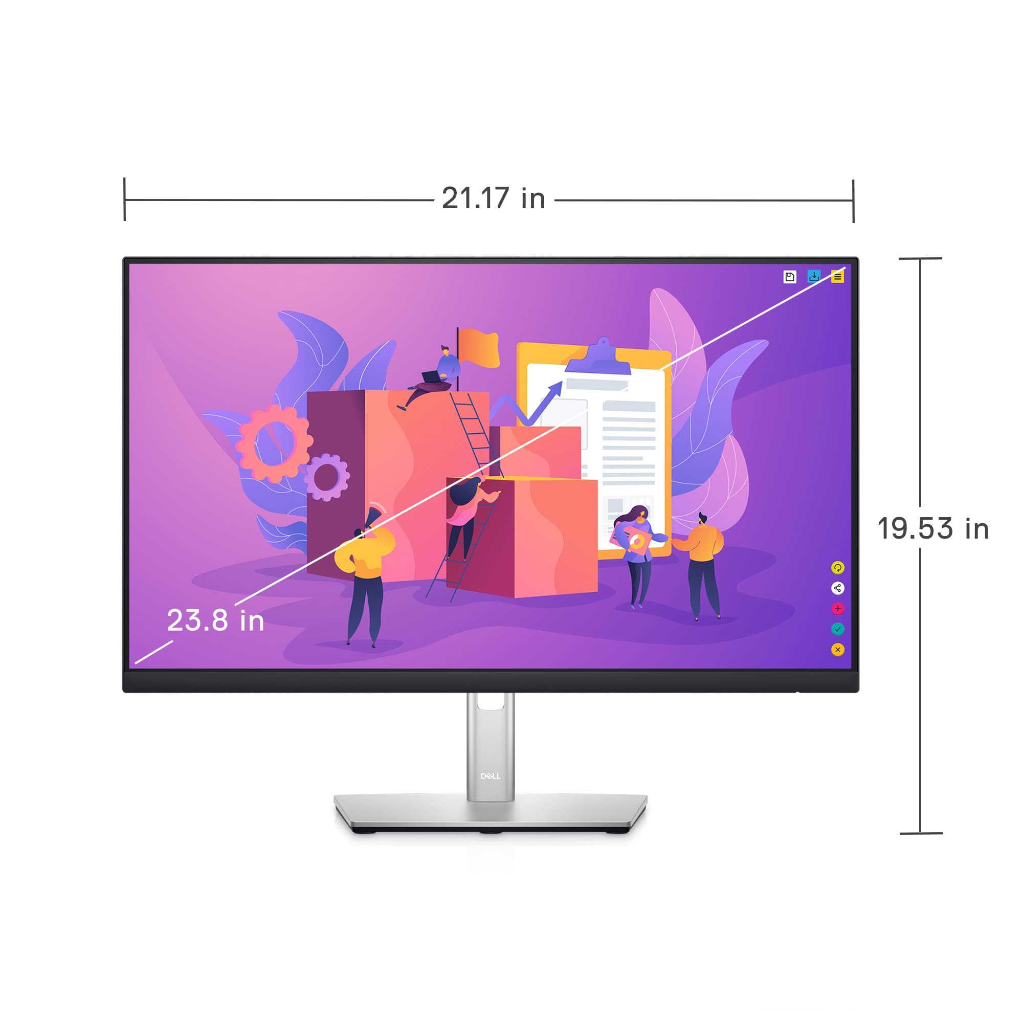 Amazon.com: Dell 24 Monitor - P2422H - Full HD 1080p, IPS