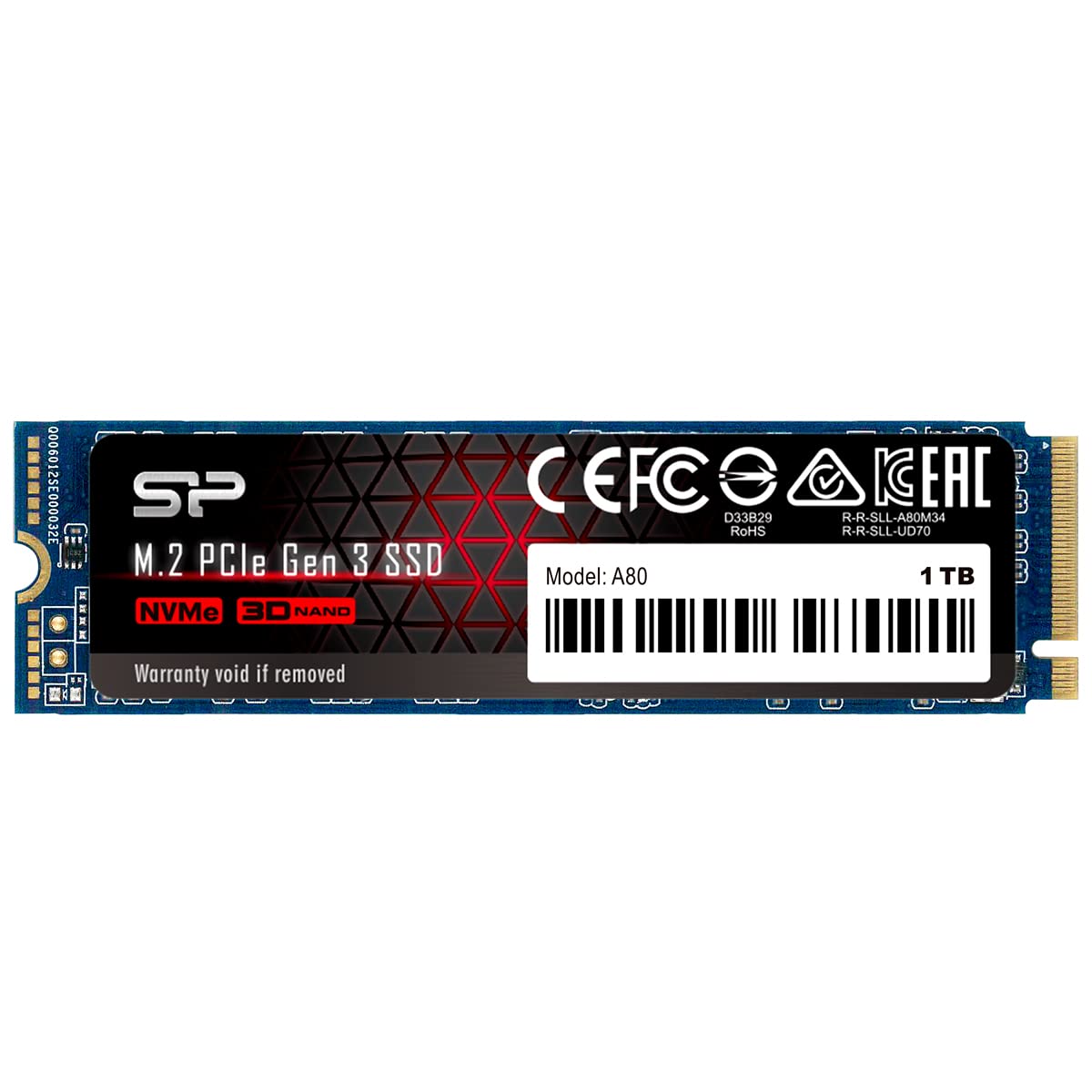 Amazon | シリコン電源1TB-NVMe-PCIe Gen3x4 M.2 2280 R/W、最大3、200