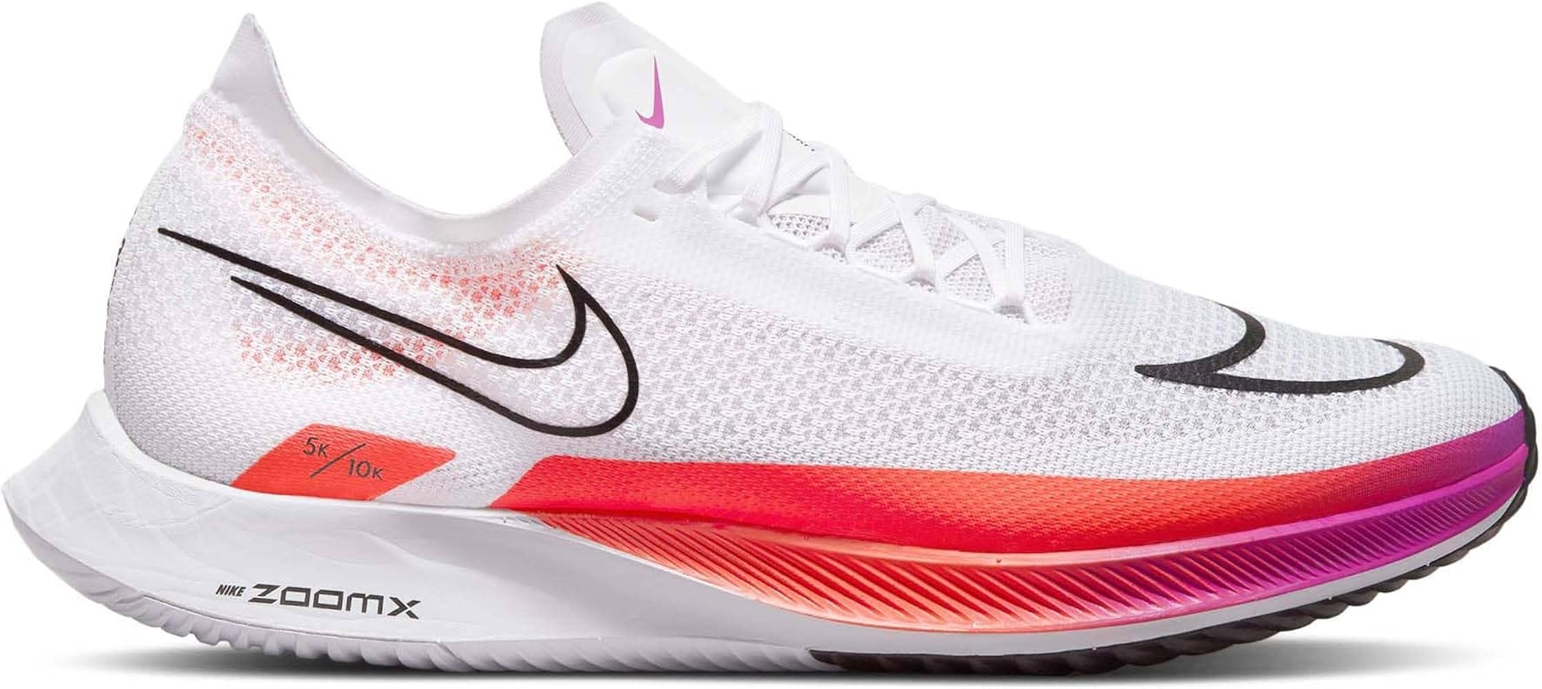 Buy Nike Men's ZoomX Streakfly Racing Shoes, White/Flash Crimson
