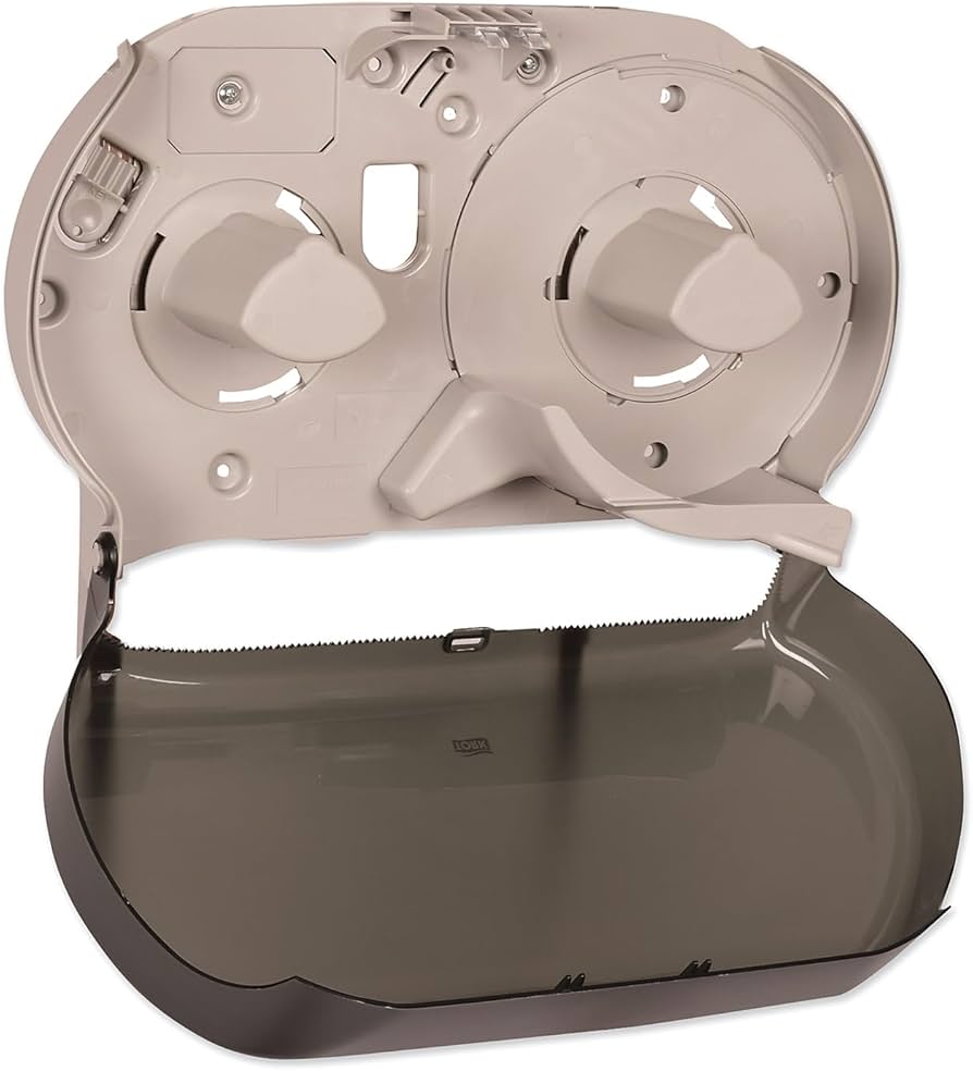 Amazon.com: Tork Twin Jumbo Roll Bath Tissue Dispenser, 19.29 x