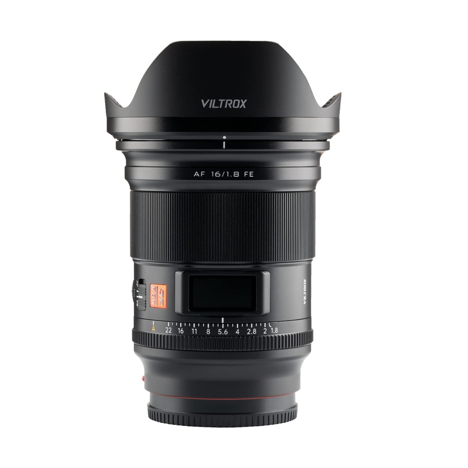 Amazon.com : VILTROX 16mm f1.8 F1.8 Autofocus Prime Lens for Sony